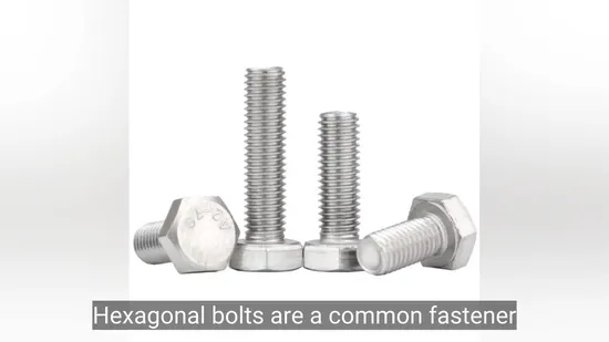 Fasteners Factory DIN 933 Stainless Steel M16 Hex Bolt
